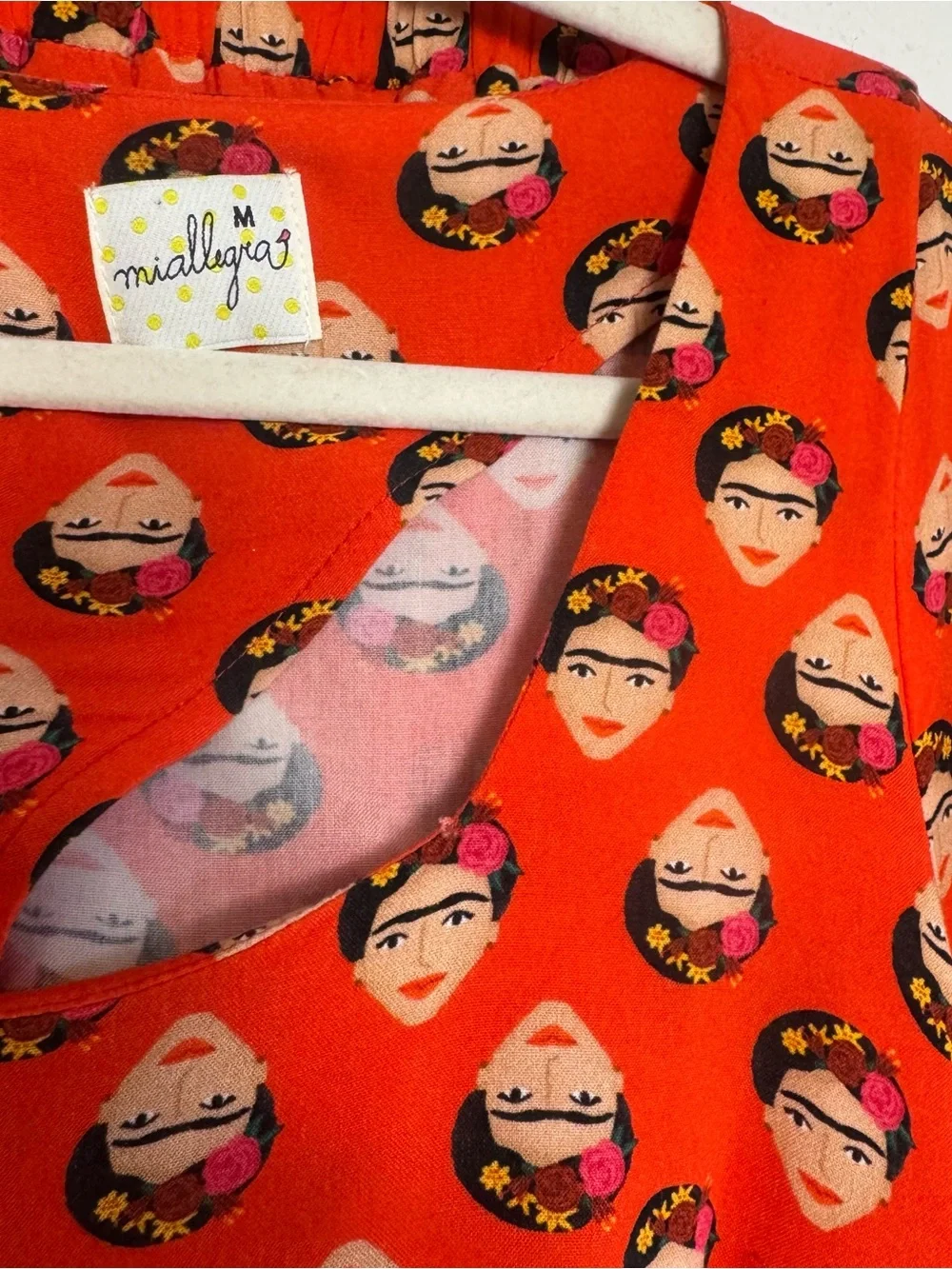 Miallegra‎ Frida Kahlo Lightweight Pajama Set - Picture 7 of 12